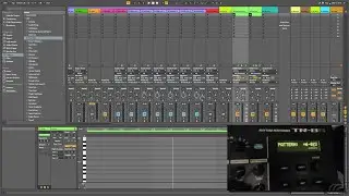 TR-8S Pattern & Kit midi program change example