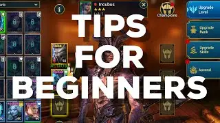 RAID SHADOW LEGEND - TIPS FOR BEGINNERS