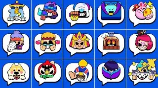 ALL ANIMATED SKIN PINS IN BRAWL STARS