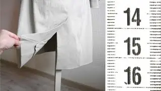 Я ШЬЮ: Тренч ч.8 ШЛИЦА