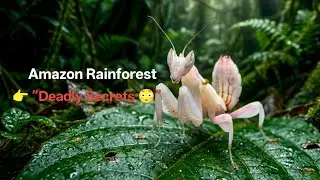 Invisible Killers of Amazon Jungle 🌿 | Deadly Creatures You Never Notice🤚🏻| AI Visuals 
