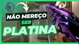 NÃO MEREÇO SER PLATINA - VALORANT MONTAGE