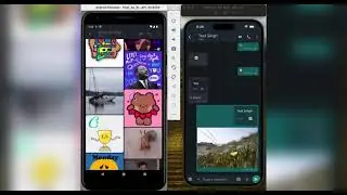 WhatsApp Clone Mockup