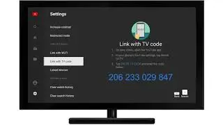 How to use your phone, tablet, or computer to activate YouTube on TV with a TV code