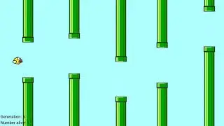 Python AI Learns To Play Flappy Bird! | Python NEAT and Pygame