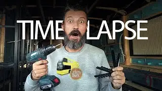 Çift Katlı Karavanın Hızlandırılmış Dönüşümü Full Timelapse Double Decker Caravan Conversion Process