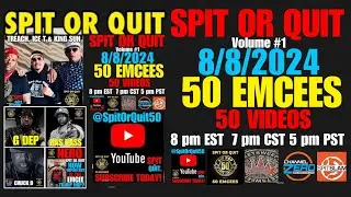 SPIT OR QUIT VOL #1 50 Emcees Honoring DJ KAYSLAY: THE LEGACY CONTINUES!
