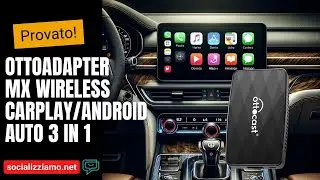 Ottoadapter MX Wireless, l'adattatore per auto che ti fa fare il mirroring su CarPlay