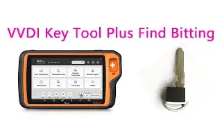 VVDI Key Tool Plus KTP find bitting code for Mazda MAZ24R