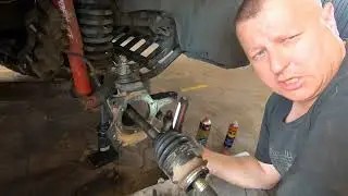 REPLACEMENT OF BALL JOINTS (SHEET) ON THE NEW UAZ PATRIOT BRIDGE