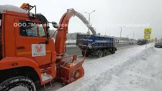 Комбинированная дорожная машина  Камаз  и  ПМЗ 2500 850