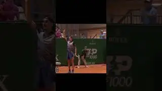 Крутой розыгрыш от Умбера и Сонеги #теннис #tennis #shorts #монтекарло #умбер #сонего