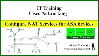 Configure NAT Services for ASA devices | Static nat and Dynamic nat | ASA Tutorials Part 04
