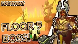 Floor 5 BOSS and MINIBOSS Location! | Swordburst 2