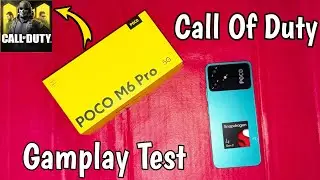 Poco M6 Pro 5g COD Test - Poco m6 pro 5g call of duty test - Poco m6 pro 5g gaming test