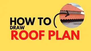How To Draw Roof Plan In AutoCAD - { SIMPLE & EASY }