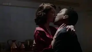 Interracial kiss - Dancing On The Edge