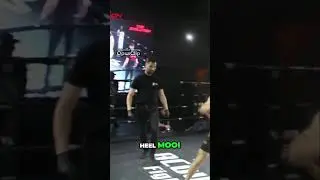 Spannende Eerste Ronde  Angelo's Krachtige Low Kick En noah's goeie ontwijkingen