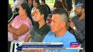 Varias personas viajarán a Canadá para trabajos temporales