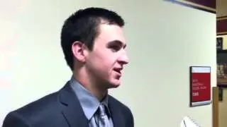 Nic Kerdiles postgame at Denver - 12/1/12