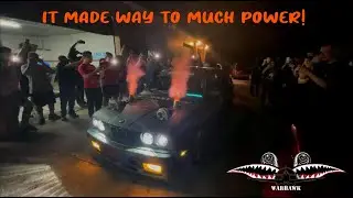 First Drive and Dyno - Twin Turbo LS1 E30 - WARHAWK