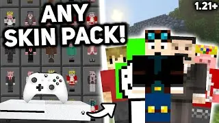 NEW How To Get Custom Skin Packs on Minecraft Xbox! Working 2024! 1.21+
