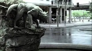 LightWave render - Mitsubishi Statues