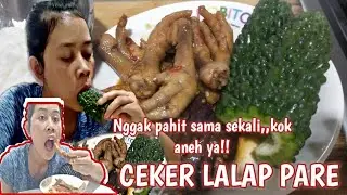 MAKAN CEKER LALAP PARE MENTAH || HABIS KERJA NGELAYANI MAJIKAN JADI KENCOT NYONG || VLOG TKW TAIWAN