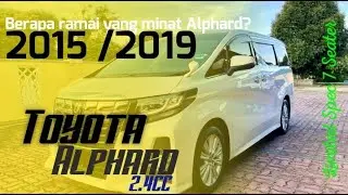 JOM NAIK TOYOTA ALPHARD 2.4CC