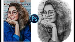 How to convert you Image into A Pencil Sketch in Photoshop. Photoshop Pencil Sketch effect tutorial.