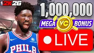 Winning 1,000,000 VC In New Mega Bonus NBA 2K25 Event!