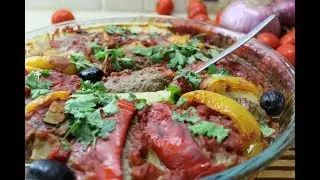 Котлеты с овощами запечённые в духовке