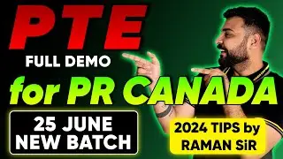 PTE : From Beginner to Expert - 2024 | Full Course | Raman PTE
