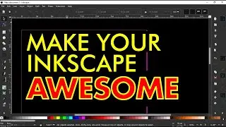 HOW TO MAKE YOUR INKSCAPE LOOK AWESOME - Tutorial for Complete Beginners (Preferences & Themes)