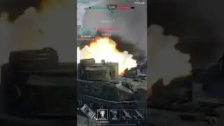 Don't run, come back here and fight me!!!! #warthundermobile #warthunder  #shorts