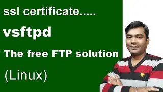 ftp server linux (digital ocean) - ssl certificate (tutorial)