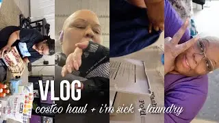 VLOG: Costco Haul + I'm Sick + Laundry | IAMYVETTERENEE