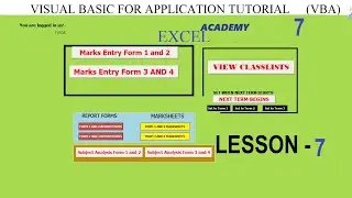 Master VBA: Generating Report Cards! | Microsoft Access Tutorial 7