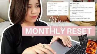 May 2024 Reset (march and april reflections, goal setting, budget | Izza Glino