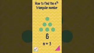 How to find the nth triangular number 