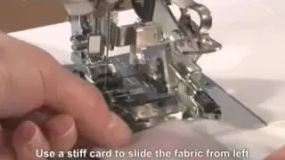 Brother Domestic Sewing Machine Ruffler Foot Tutorial
