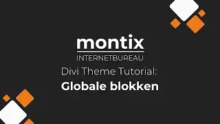 Divi Theme Tutorial: Globale blokken