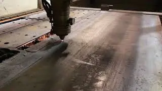 Лазерная резка г/к черной стали 10 мм Ст3