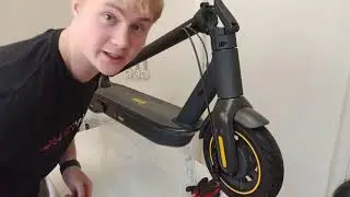 Настройка тормоза Ninebot Max
