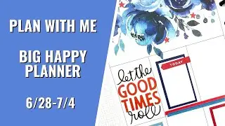 PLAN WITH ME | BIG HAPPY PLANNER