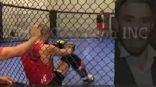 Dustin Poirier knocks down sparring partner