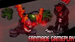 Friday Night Funkin’ THE-GOD Vs Tricky (FANMADE) [FNF Mod]