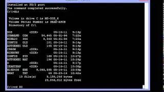 MS-DOS SSH server