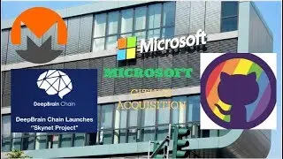 CRYPTO CONCERNS OVER MICROSOFT GITHUB DEAL|MALWARE MONERO MINING| DBC SKYNET|EXIMCHAIN MASTERNODE|