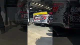 Satisfying! #NASCAR Cup Series Garage is open. #shorts
